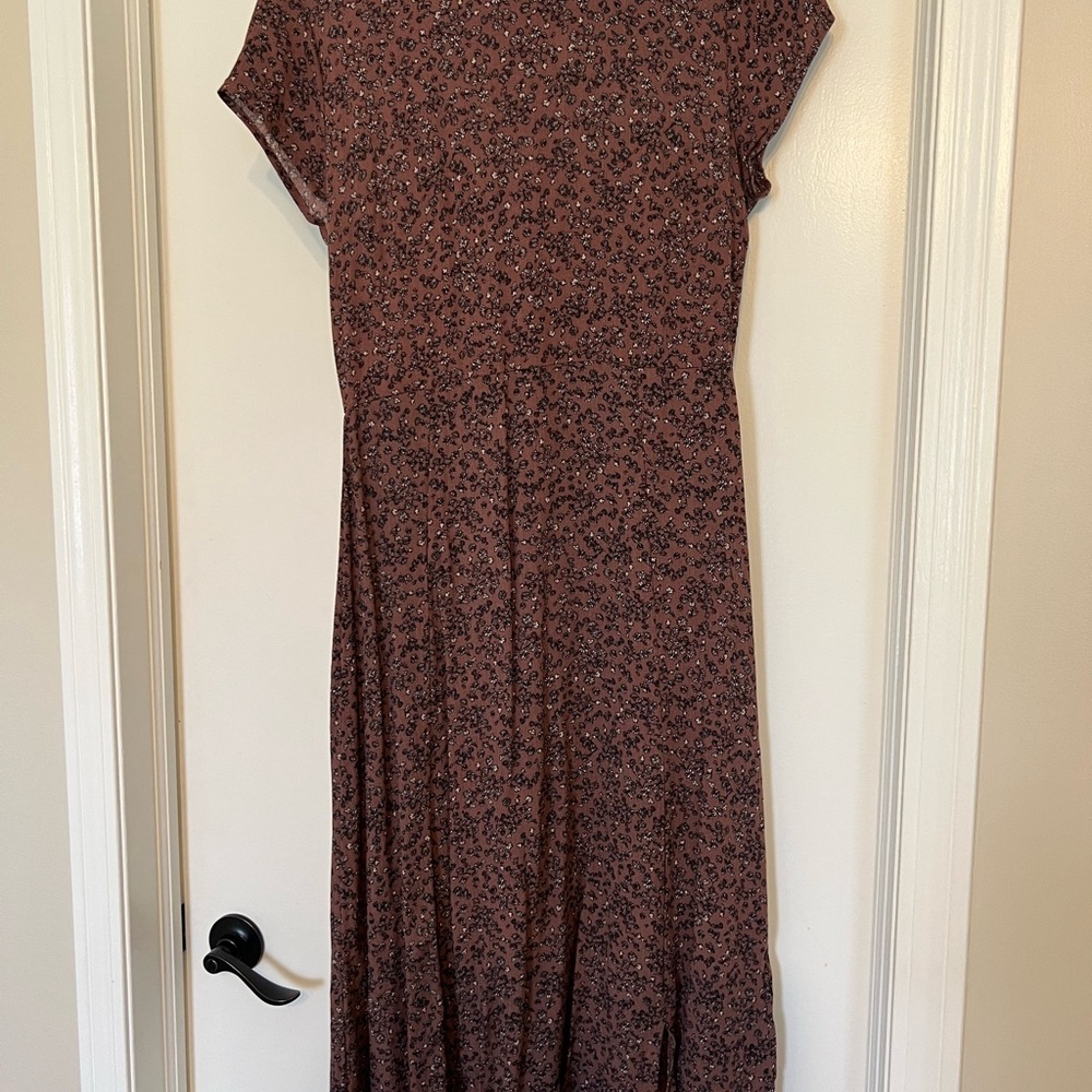 Floral Dusty Rose Dress